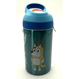 Zak! "Bluey" Leak-Proof 15.5oz Hydration Station BPA-Free Stainless Steel Water